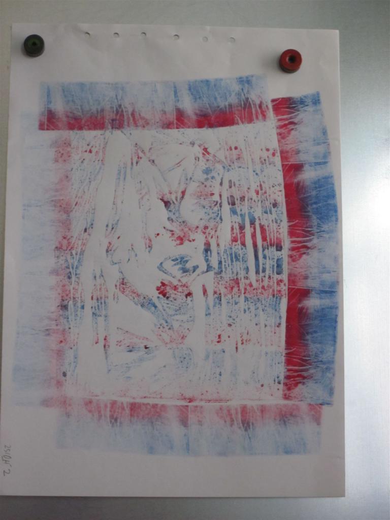 Drucke / 40 x 60 / Linol-Mischtechnik auf Papier / 2015